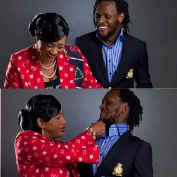 Clarion Chukwurah celebrates son, Clarence Peters on his birthday